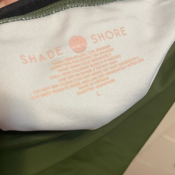 Shade & Shore High Leg High Waist Cheeky Bikini Bottom - Picture 2 of 3